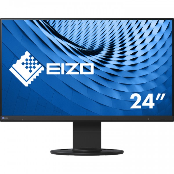 TFT 24&quot; EIZO FlexScan EcoView UltraSlim EV2460-BK Monitor schwarz, IPS-Panel