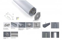 Synergy 21 LED U-Profile 200cm, ALU016-R Synergy 21 LED U-Profile 200cm, ALU016-R