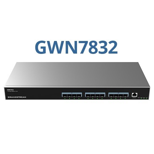 Grandstream GWN7832, 12x 10-Gigabit-SFP+-Ports, Layer-3-Aggregations-Switches