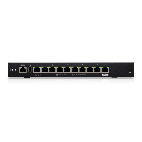 Ubiquiti EdgeRouter X, 10-port Gigabit Router, ER-10X 