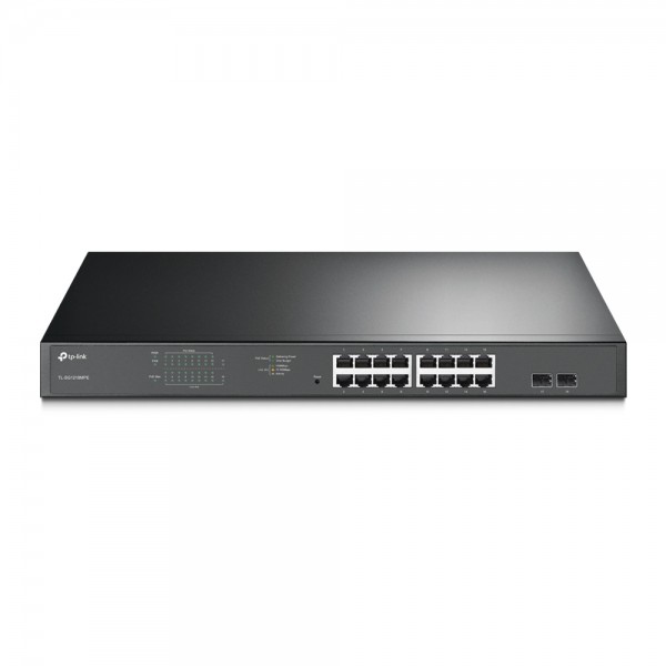 TP-Link - TL-SG1218MPE - 18-Port Gigabit Easy Smart Switch with 16-Port PoE+