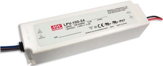Mean Well Power Supply - 24V 100W IP67