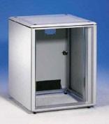 Vertiv(Knürr) Schrank Smaract 21HE,B600/T800,T-Nut,Lichtgrau,ohne Fronttüre!