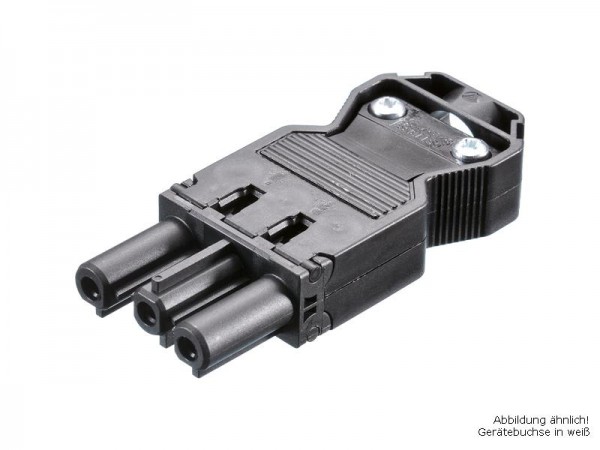 Bachmann Geräte Kupplung (Stecker) GST18/3 weiss