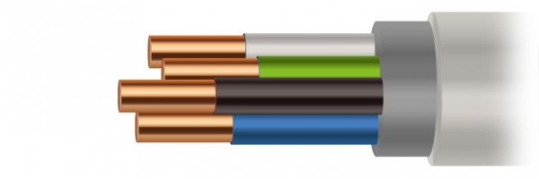 Synergy 21 LED Kabel - PVC-Kabel 4x 1,5mm2 Konfektionierung