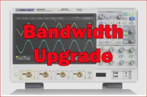 Siglent SDS2000XP-4BW05 Bandbreiten Upgrade / Siglent SDS2000XP-4BW05 Bandbreiten-Upgrade für das SDS2354X Plus Oszilloskop auf 500 MHz