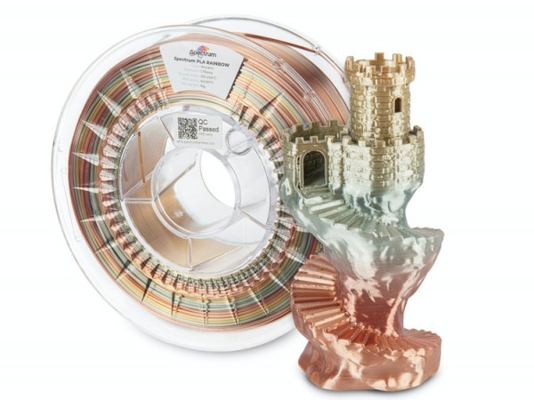 Spectrum Filament · PLA SILK Rainbow · ANCIENT · 1.75mm · 1kg