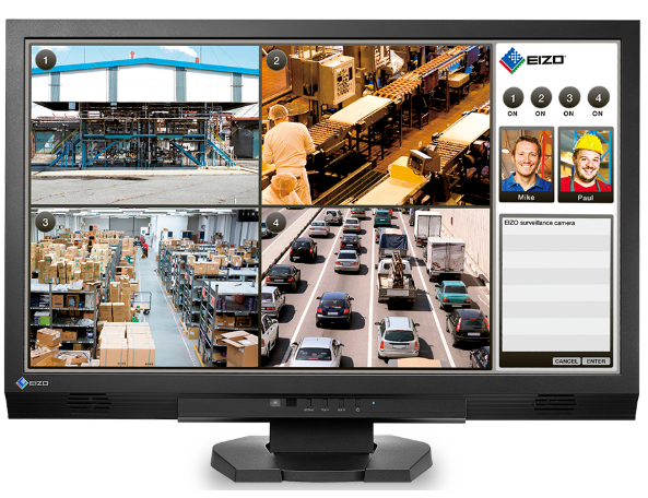 Eizo DuraVision Video Monitor FDF2305W schwarz 23"Zoll, IPS-Panel
