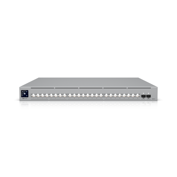 Ubiquiti Switch full managed Layer3 26 Port • 8x 2,5 GbE • 16x 10 GbE • 2x SFP28 • 19" • UniFi • USW-Pro-XG-24