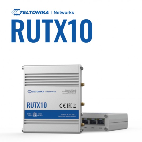 Teltonika · Router · RUTX10 · Ethernet Router · !!!USED!!!