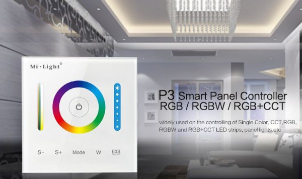 Synergy 21 LED remote smart panel controller (RGB/RGBW/RGB+CCT) *Milight/Miboxer*