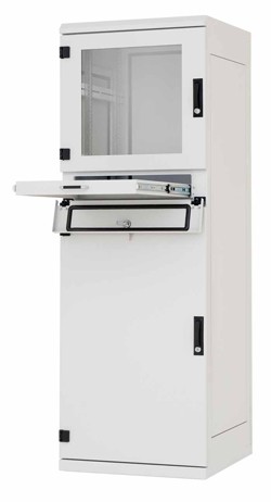 Triton 19&quot;Schrank 37HE, B600/T 600, Lichtgrau, Industri IP54