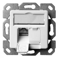 Dosen TP, UP, 2-fach, CAT6A, 500Mhz, AW, AMJ45-8/8UP/50, Tele Dosen TP, UP, 2-fach, CAT6A, 500Mhz, AW, AMJ45-8/8UP/50, Tele