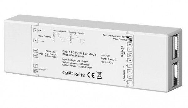 Synergy 21 LED Controller EOS 07 DALI PWM Dimmer 1 channel