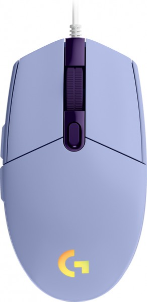 Logitech Maus G102 Lightsync - kabelgebunden *violett*
