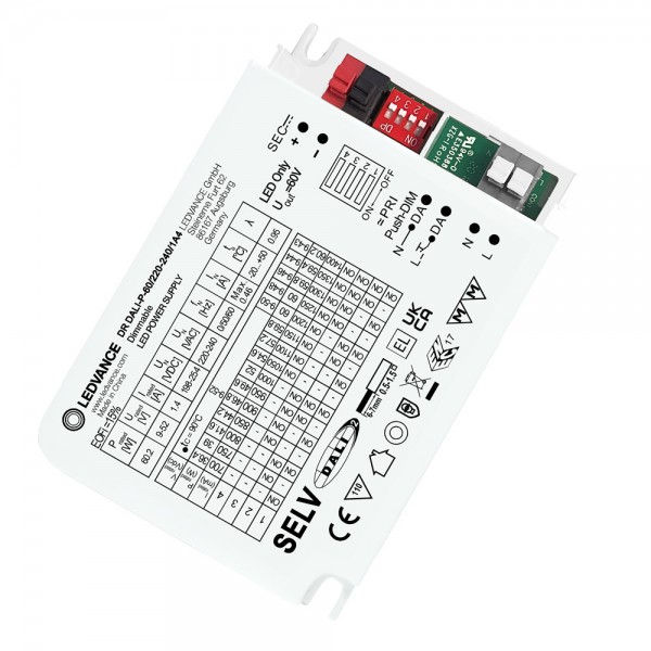 LEDVANCE LED DRIVER DALI PERFORMANCE GEN 2 -60/220-240/1A4