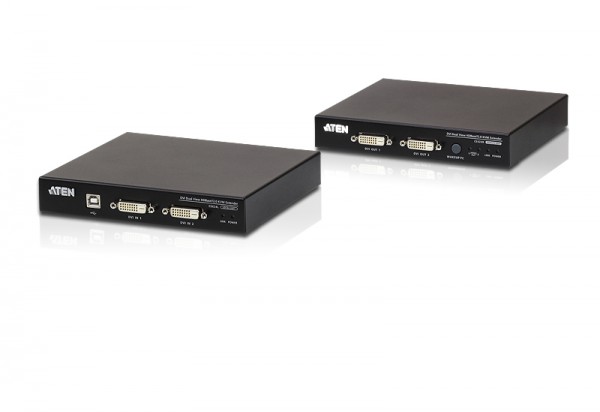 Aten KVM-Extender,100mtr.1xPC,1xMon., DVI(Dual),USB,
