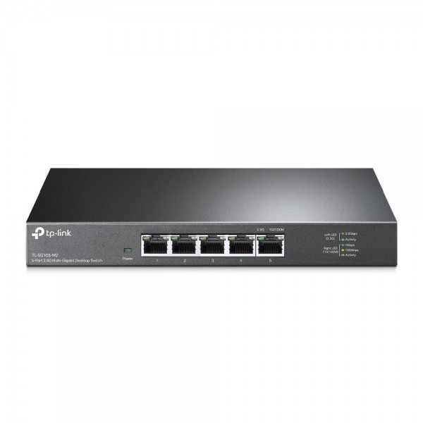 TP-Link - TL-SG105-M2 - 5-Port 2.5G Multi-Gigabit Desktop Switch