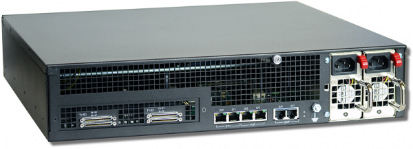 Patton SmartNode 10300 SmartMedia Gateway Primary Unit with 32 T1/E1, Upgradeable Transcoding Capacity, Universal Redundant AC Supply