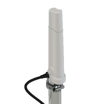 Poynting Antennen LTE/GSM Mast/Wand A-OMNI-0280-08-V1 wei? RA-SMA (M) 4dbi OMNI-Directional LTE SISO SMA - Male 2 Meter Kabel
