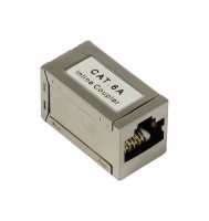 TP-TP Kupplung,CAT6A,Buchse,1:1 ,8-pol., RJ45, slim line, Synergy 21, TP-TP Kupplung,CAT6A,Buchse,1:1 ,8-pol., RJ45, slim line, Synergy 21,