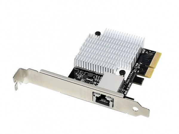 ALLNET PCIe 10G X4 10G/5G/2,5G/1GBit Single Port PCIe LAN Card - Copper RJ45 &quot;NbaseT&quot; ALL0138v4-1-10G-TX