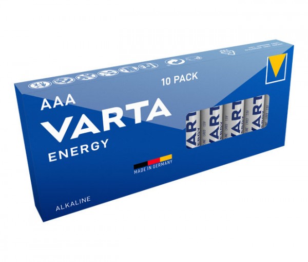 Batterie AAA (LR03) 1.5V Varta Energy - 10-Pack