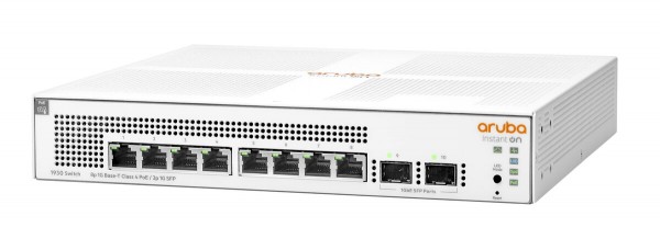 HP Switch 1000Mbit, 8xTP, 1930-8G-Class4-POE-2SFP-124W
