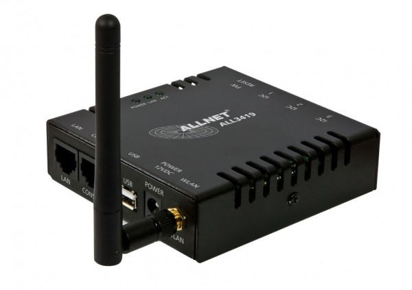 ALLNET ALL3419 / IP Building-Autom. 3x I2C, 1x USB, LAN/WLAN