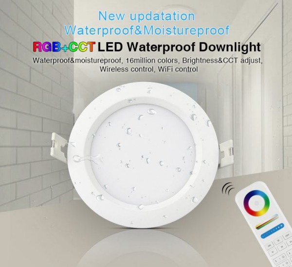 Synergy 21 LED panel round 6W RGB-WW with RF and WLAN IP54 *Milight/Miboxer*