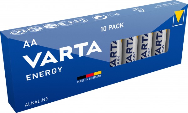 Batterie AA (LR6) 1.5V Varta Energy - 10-Pack