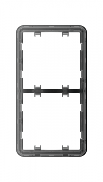 Ajax Homeautomation LightSwitch / Outlet Frame (2 seats) vertical