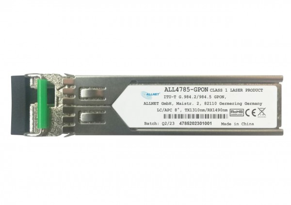 ALLNET ISP Bridge Modem GPON in Mini-GBIC SFP form factor &quot;ALL4785-GPON&quot;.