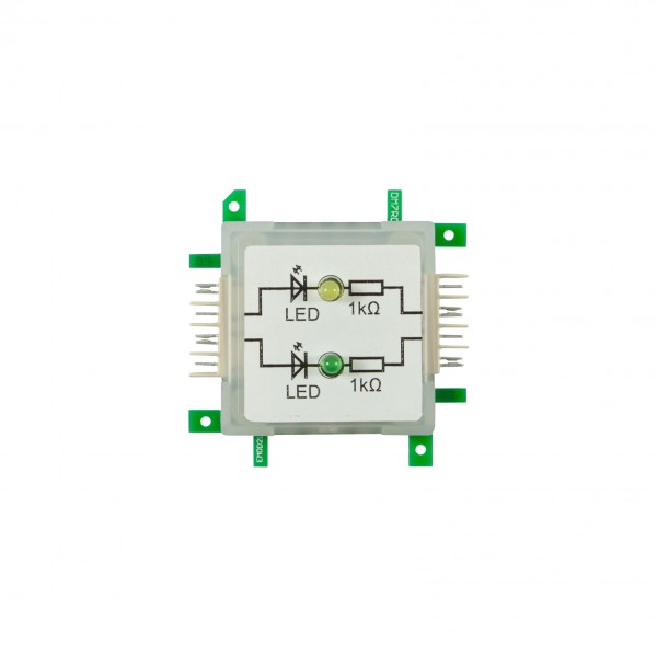 ALLNET Brick?R?knowledge LED dual gelb &amp; grün Signal durchverbunden