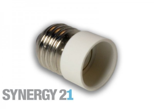 Synergy 21 LED adapter for LED bulbs E27-&gt;E14