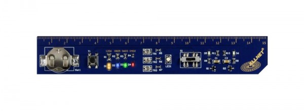 ALLNET SMD Lötbausatz &quot;Licht Lineal&quot; / &quot;Light Ruler&quot;