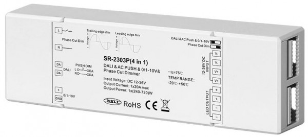 Synergy 21 LED Controller EOS 07 DALI PWM Dimmer 1 channel