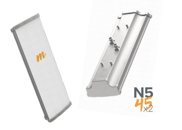 Mimosa N5-45x2, 45º Sector Antenna für A5 Acces Points, N5-45X2