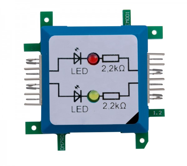 ALLNET Brick’R’knowledge LED dual rot &amp; gelb Signal durchverbunden