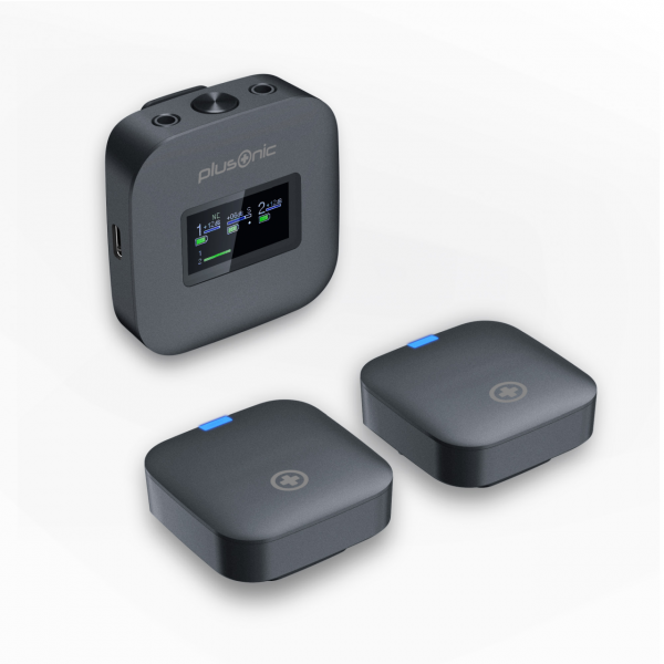 Plusonic Wireless Microphone Kit PS-TDS8 &quot;USB Type C/Lightning/3.5mm jack&quot; WiFi-Micro *ALLTRAVEL*