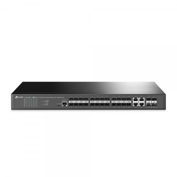 TP-Link Switch full managed Layer2+ 28 Port • 24x SFP • 4x SFP+ • 19&quot; • Omada • SG3428XF