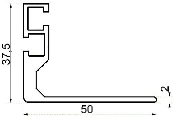 Vertiv(Knürr) Schrank kzub/Smaract,L-Schiene,T 635,L=603mm, Paarweise,