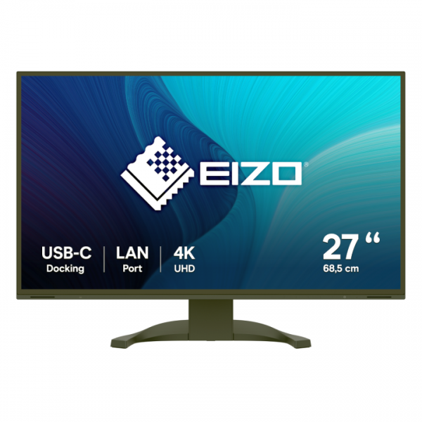 TFT 27&quot; EIZO FlexScan EcoView 4K UHD EV2740X-BK Monitor schwarz, IPS-Panel