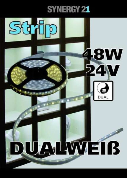 Synergy 21 LED Flex Strip 120 DW (CCT) DC24V 36W pro Farbe IP20