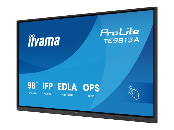 TFT-Touch 98,0"/247,7cm iiyama ProLite TE9813A-B2AG - 18/7 *schwarz*