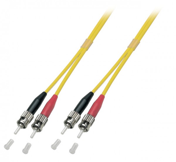 LWL-2-Faser-Patchk. 2mtr.ST-ST, 9/125um
