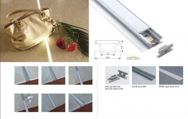 Synergy 21 LED U-profile 200cm, ALU009