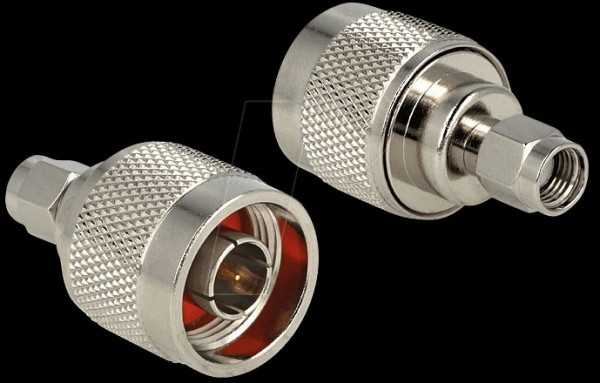 ALLNET Antennen-Adapter R-SMA Stecker (M) auf N-Type Stecker