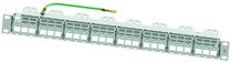 Telegärtner Modulträger,Patchpanel,f. 48xAMJ-S-Mod./Kupp., 19&quot;, incl.Kabelabfangung, (Keystone)