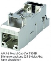 Telegärtner Modul, AMJ-S, CAT6A, TP/LSA, Snap-In, 24-Pack, (Keystone), T568B, Telegärtner Modul, AMJ-S, CAT6A, TP/LSA, Snap-In, 24-Pack, (Keystone), T568B,